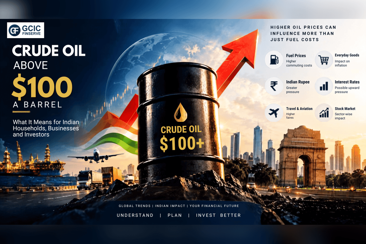 Crude oil above $100 and its impact on Indian investors, inflation, fuel prices and the stock market