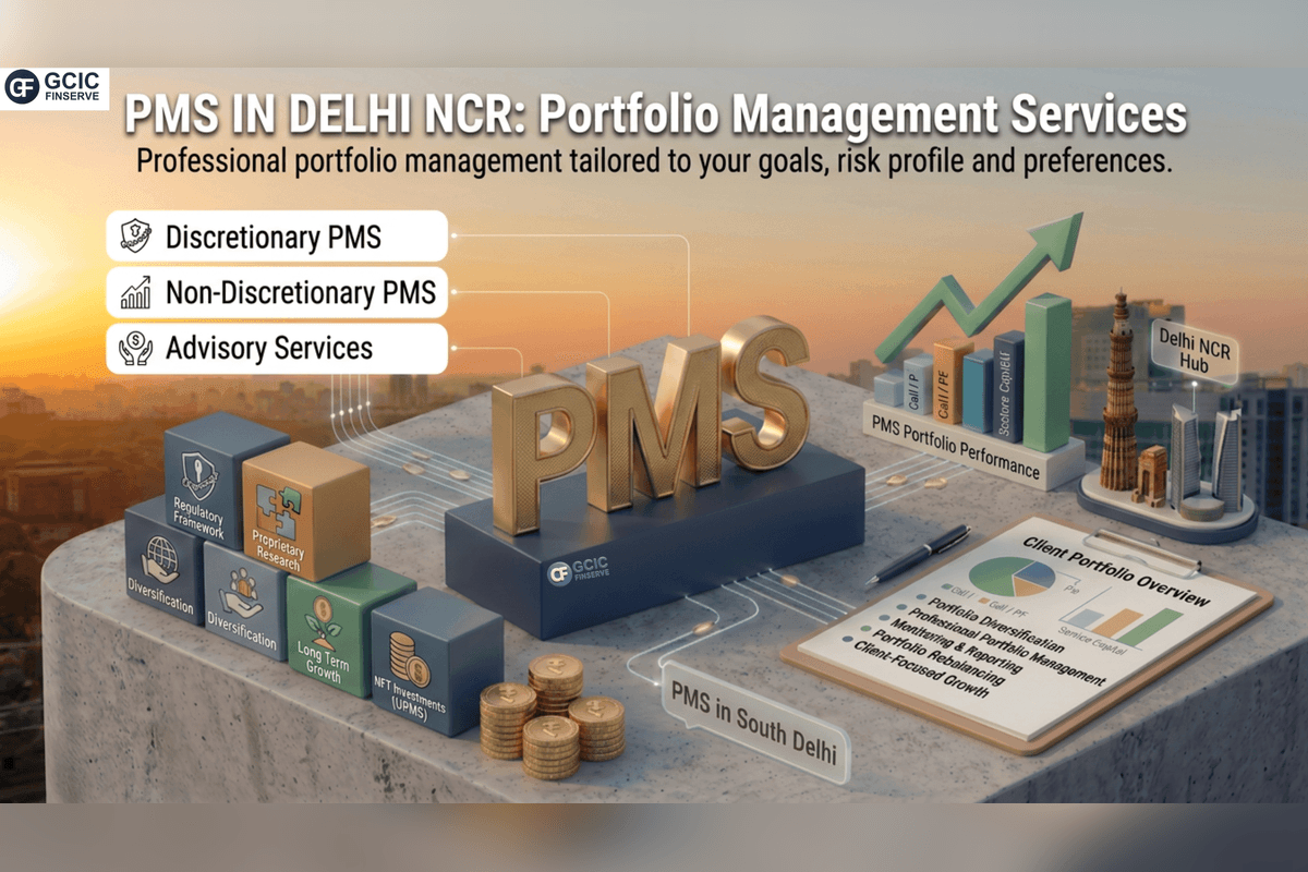 PMS in Delhi NCR - Portfolio Management Services by GCIC Finserve South Delhi